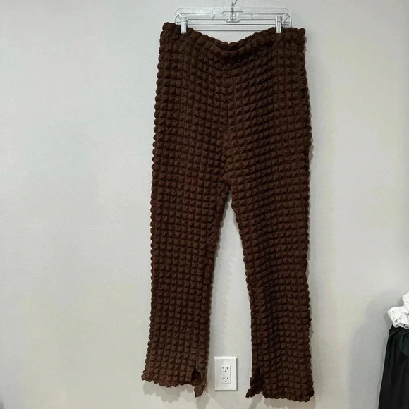 Daisy brown bubble flared pants 3x - Picture 2 of 8
